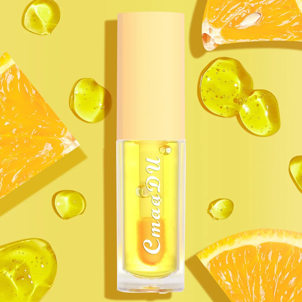 Gloss Lèvres Hydratant Infusé Baies - Huile Nourrissante Longue Tenue Hydratante Tous Types Peau Waterproof