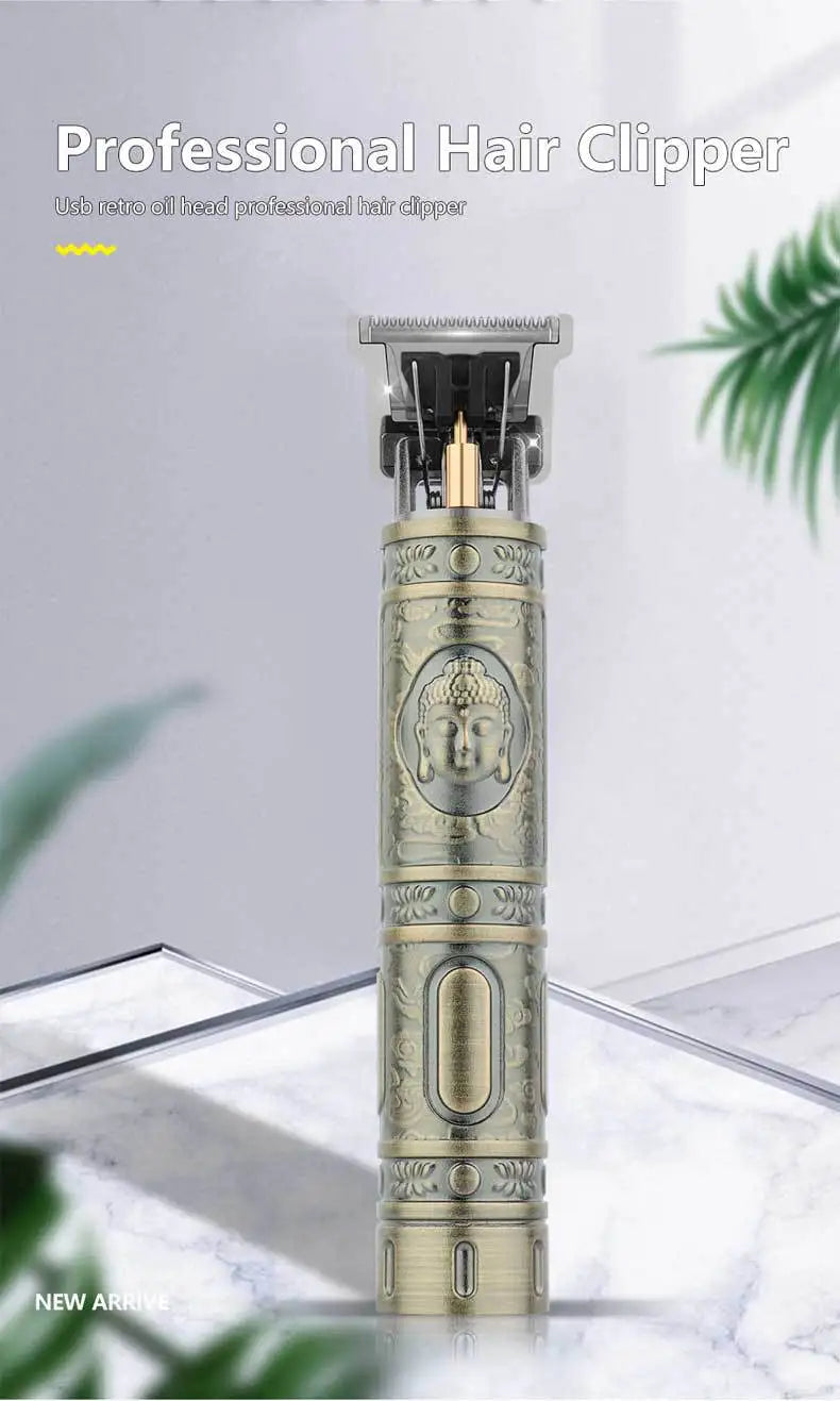 Tondeuse Cheveux Rétro T9 Électrique - Set Complet Barbier Homme Rasoir Zones Sensibles Pro Lence