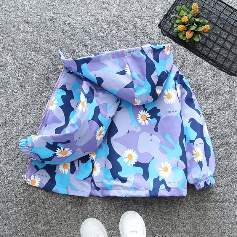 Veste Simili Cuir Fille - Blouson Col Revers Automne Hiver