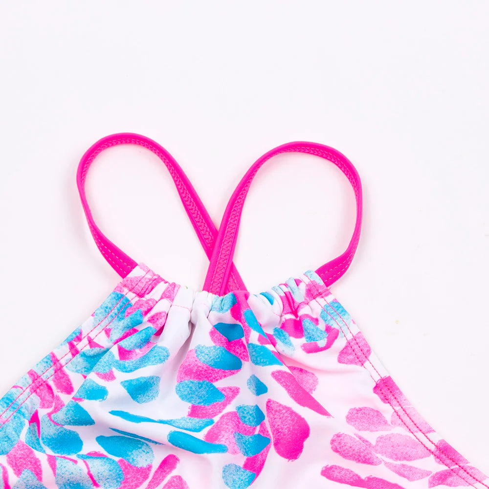 Maillot de Bain Bikini Fille Multicolore - Ensemble 2 Pièces Été