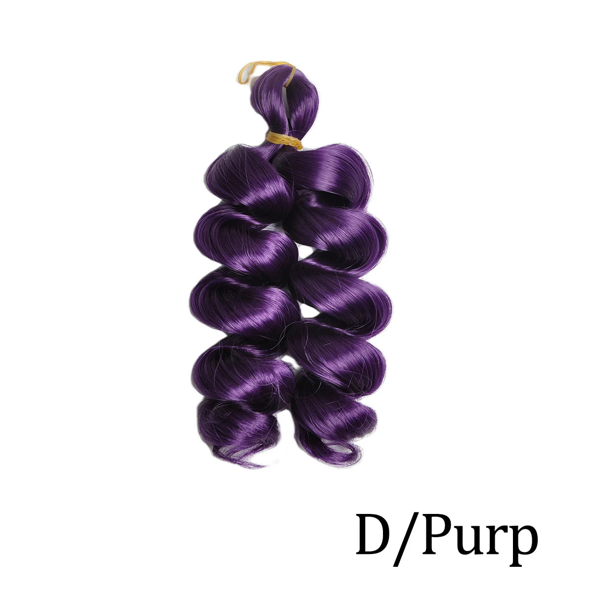 Extension Tresses French Curly Pré-Étirées - Mèches Synthétiques Bouncy Légères Easy Braid Ondulées