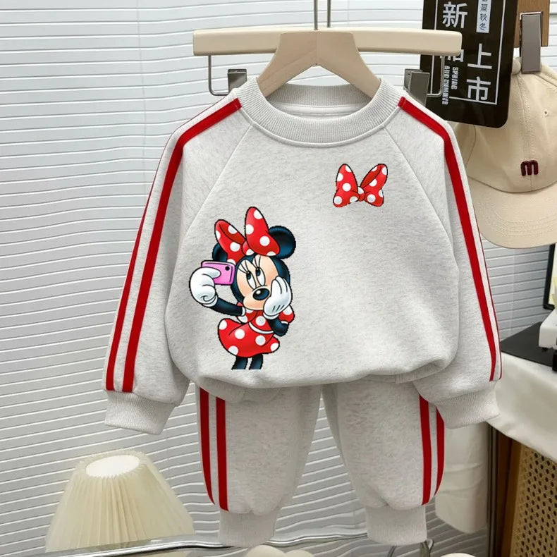 Ensemble Enfant Mickey Minnie - Sweat + Pantalon Disney Printemps