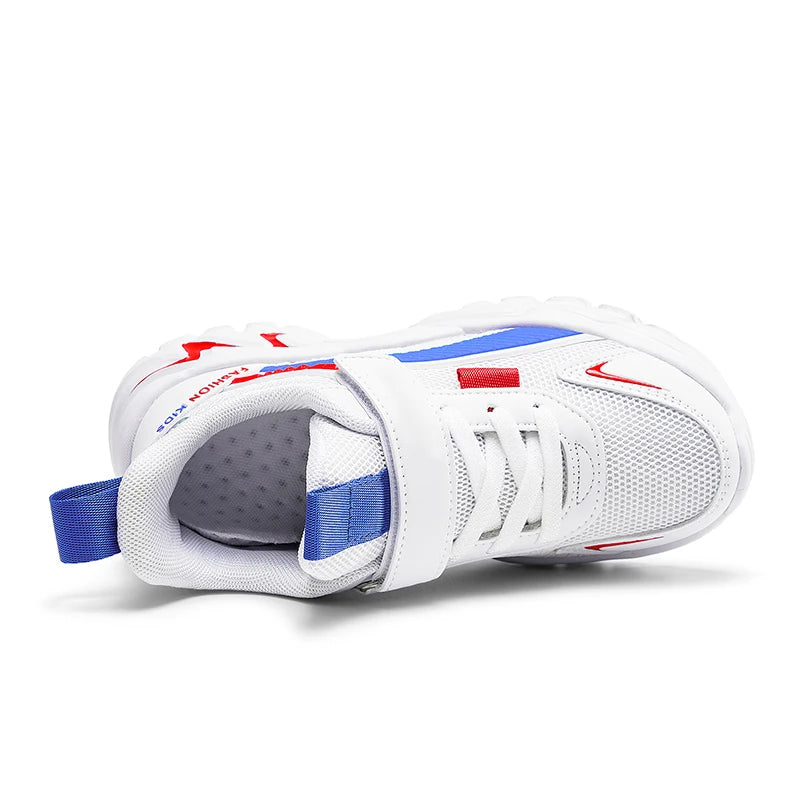Baskets Enfant Légères - Chaussures de Sport Respirantes Antidérapantes