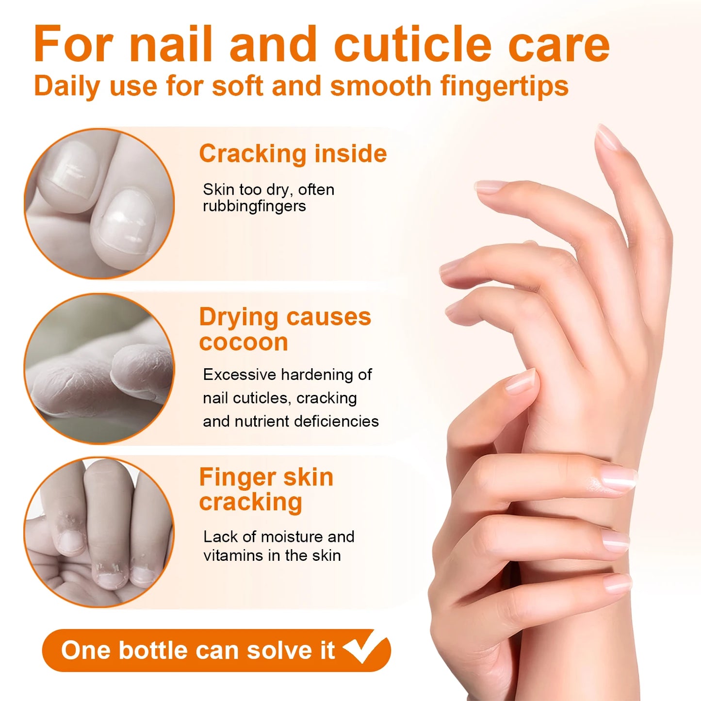 Huile Cuticules TWOING Miel Lait 30ml -Hydratante Ongles Peau Sèche Nutrition Soin