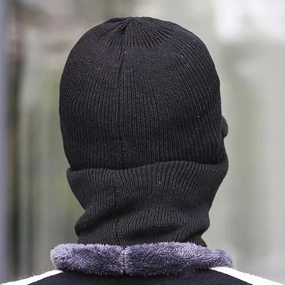 Bonnet Tricoté Unisexe Hiver - Chapeau Polyester Coupe-Vent Protection Oreilles | Cyclisme Extérieur