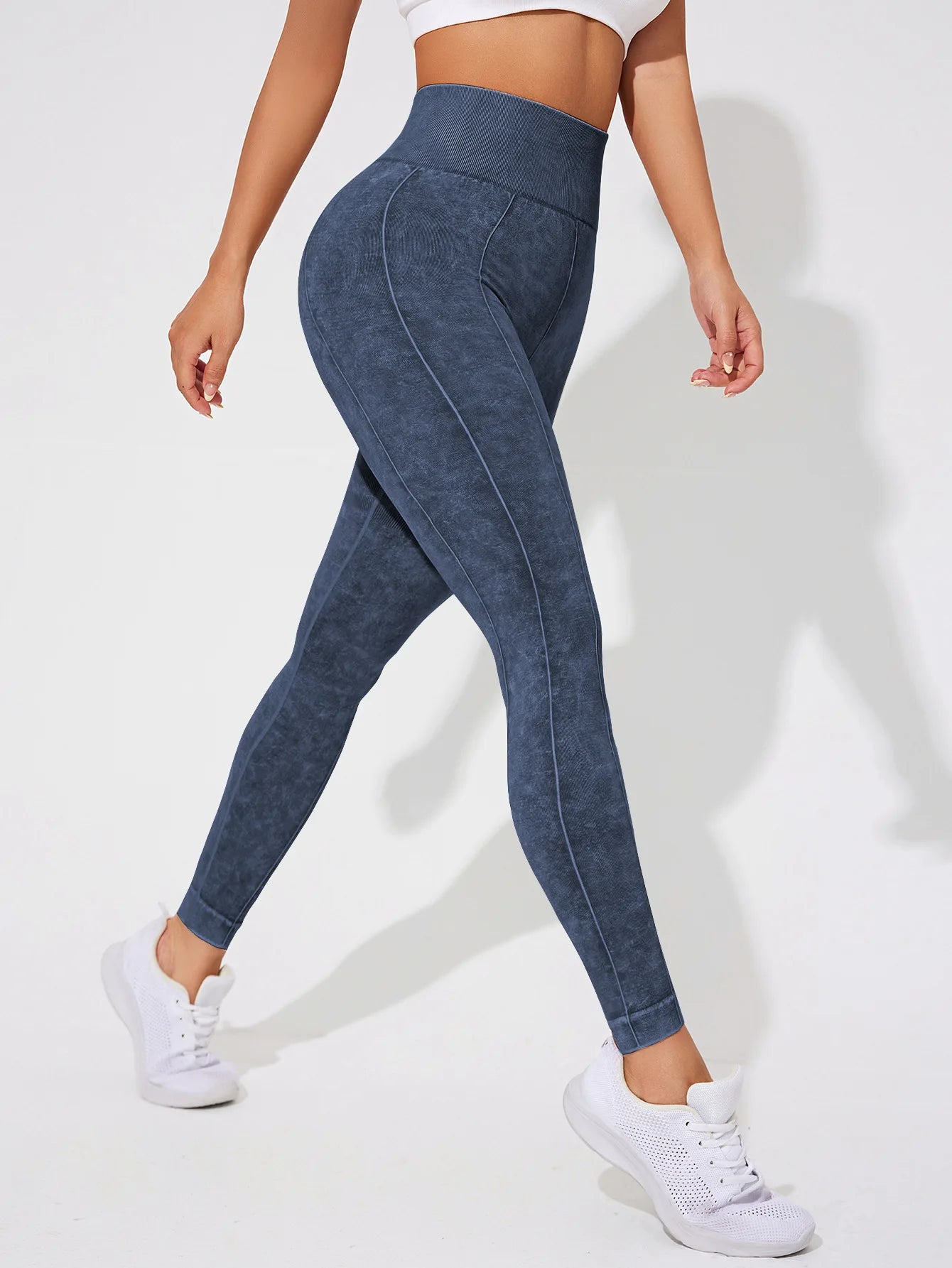 Legging Femme Yoga Seamless Taille Haute - Fitness Sport