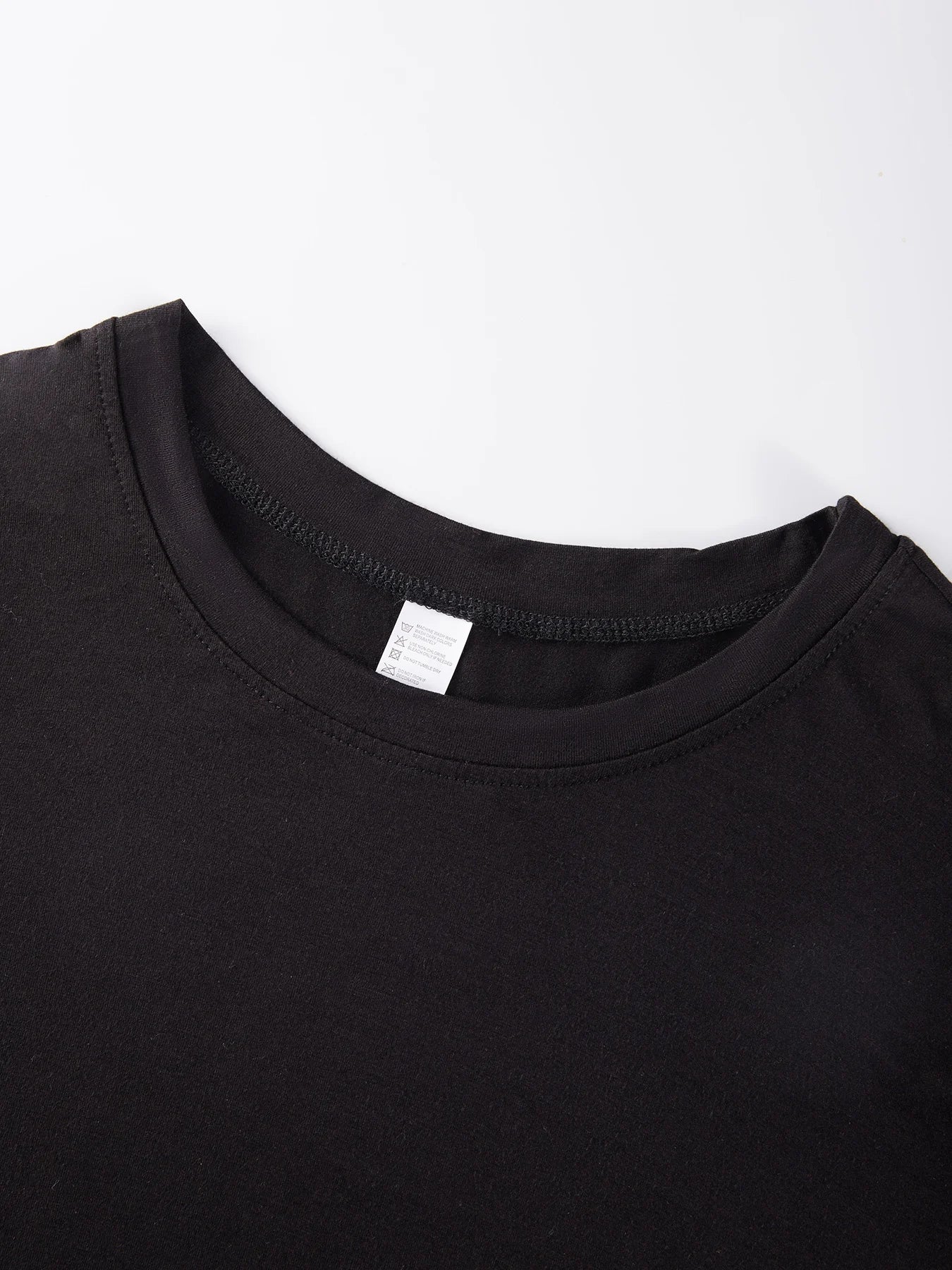 Top Crop Femme Butterfly Heart Graphic - T-Shirt Doux Slim Col Rond Été