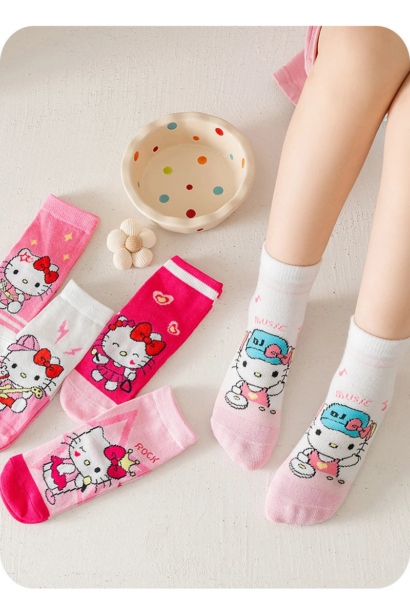 Lot de 5 Paires Chaussettes Spider-Man Garçon - Chaussettes Tube Coton Héros | Automne Hiver Enfant