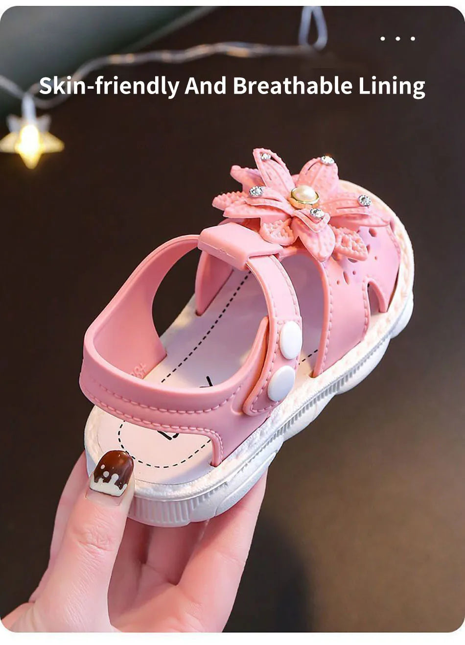 Sandales Fille Été Respirantes Confortables - Chaussures Plage Semelle Souple Antidérapante Casual