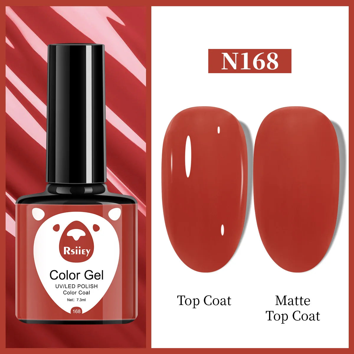 Vernis Gel Blanc Manucure Française 7.3ml - Semi-Permanent UV Base Top Coat Hiver Nail Art