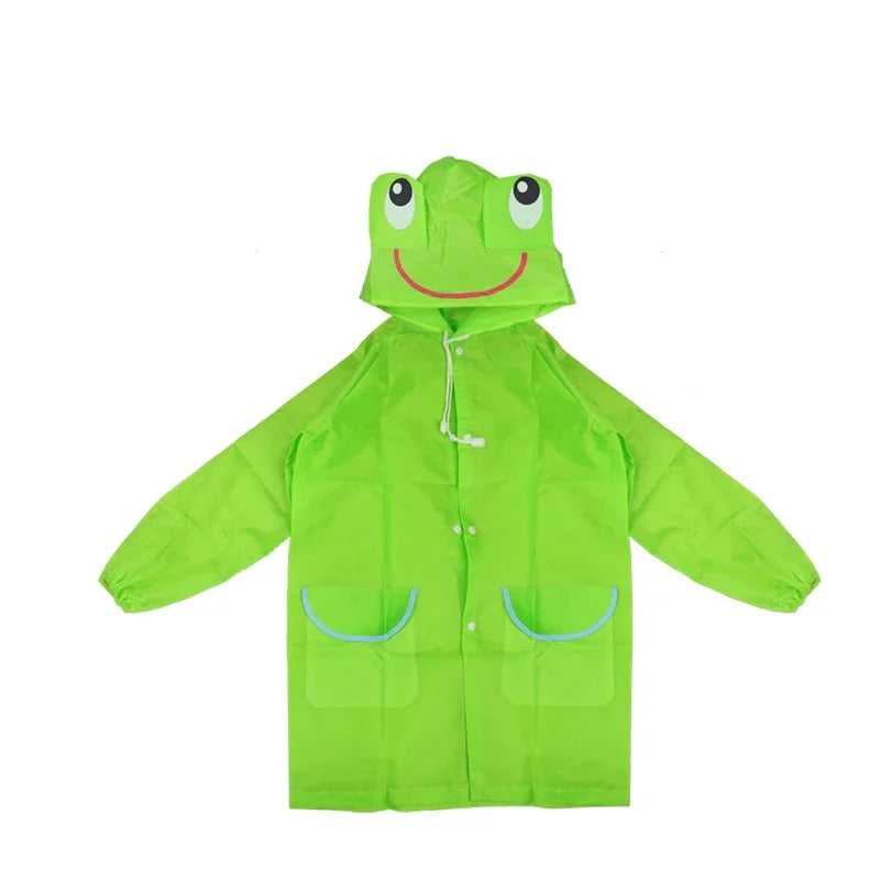 Imperméable enfant cartoon - Style animaux pour garçons et filles