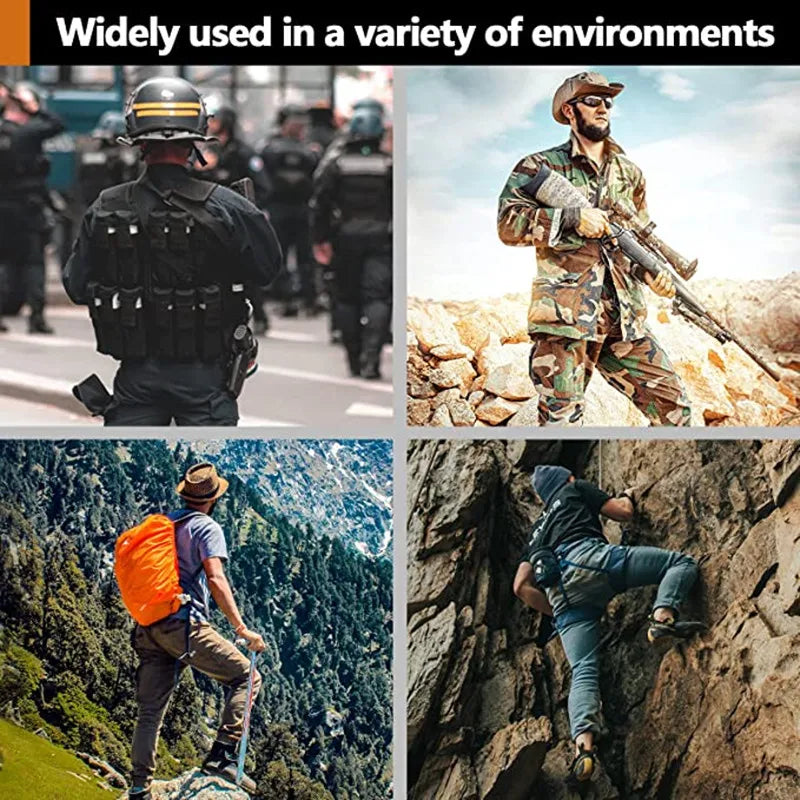 Ceinture Homme Nylon Tactique - Boucle Métal Outdoor Militaire