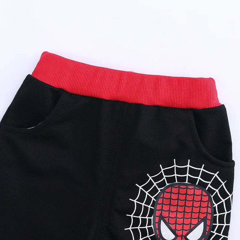 Ensemble Spiderman Garçon 3 Pièces - Gilet Capuche + T-shirt + Pantalon