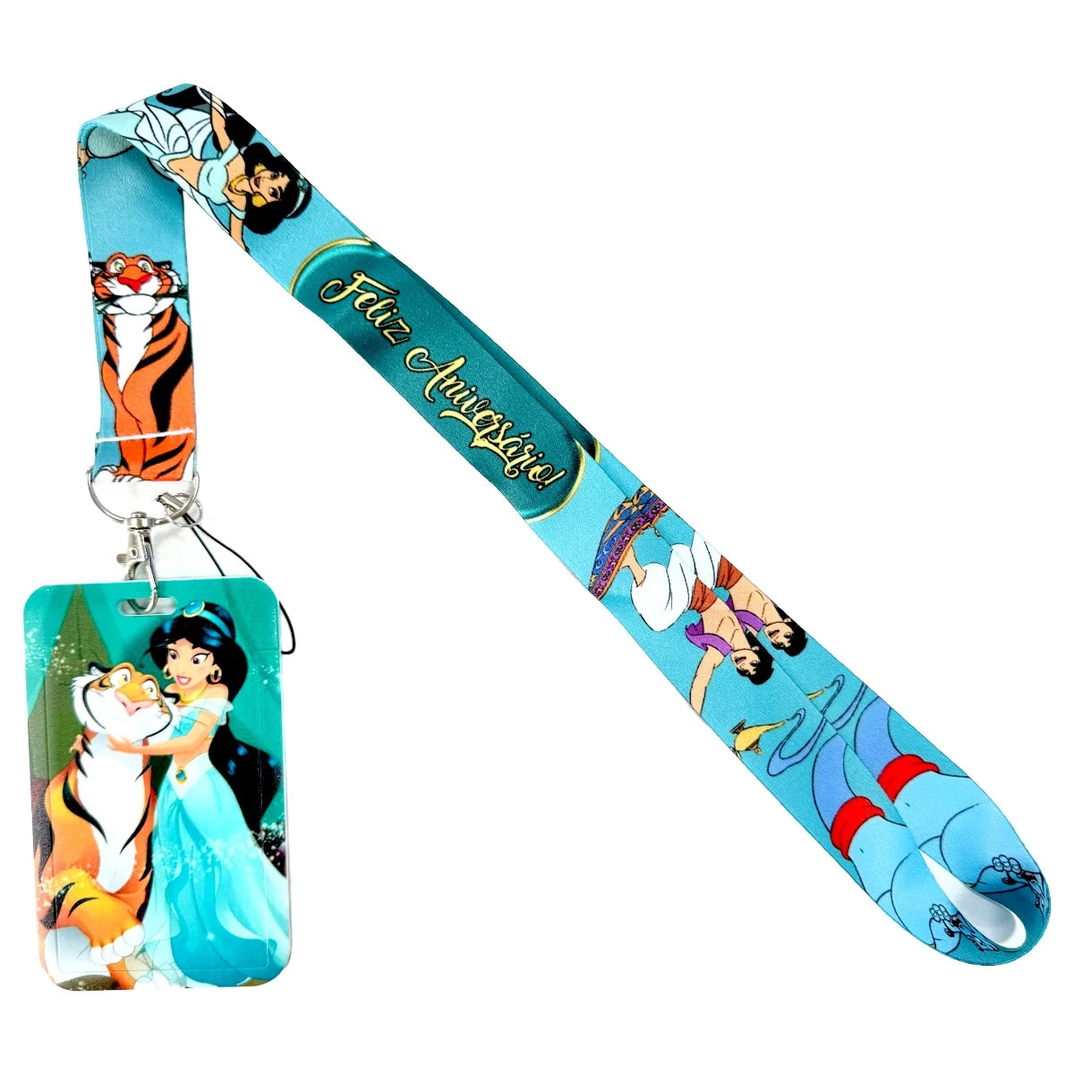 Lanière Tour de Cou Anime - Porte-Clés Badge ID Carte Crédit Téléphone Accessoire Charm Kawaii