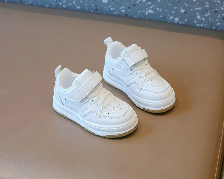 Chaussures Blanches Enfant - Baskets Légères Antidérapantes Printemps Automne