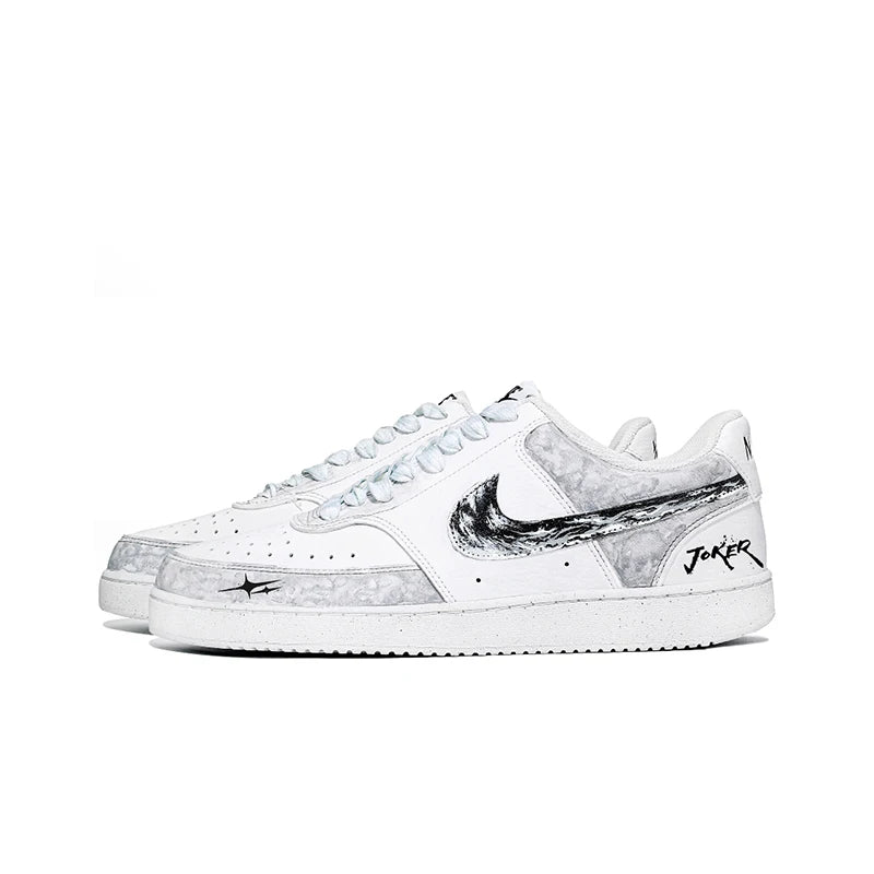 Sneakers Nike Court Vision 1 Custom Tie-Dye – Skate Basse Unisexe