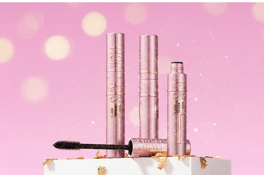 Mascara Recourbant Naturel Séchage Rapide - Anti-Bavures Longue Tenue Cils Parfaits Soirée Fête