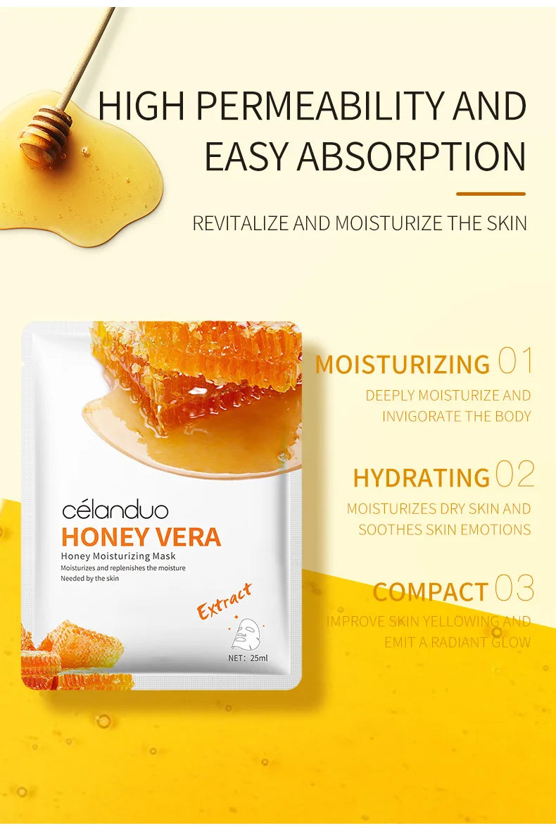 Masque Visage Avocat & Miel - Hydratant Anti-Rides Rénovation Dermique