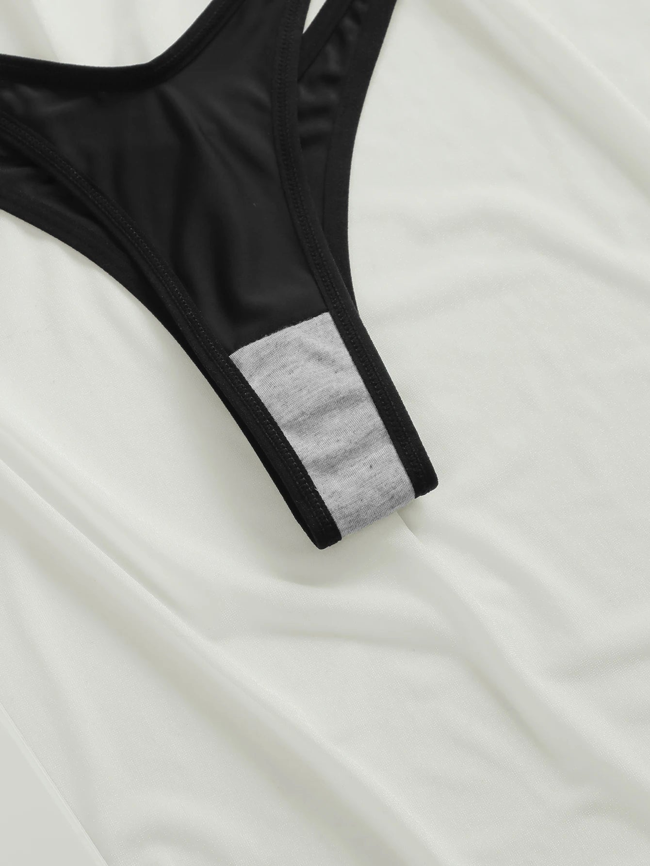 Strings Femme Viomisha Lot 5 Pièces - Taille Basse Sexy Lettres Respirants Lingerie