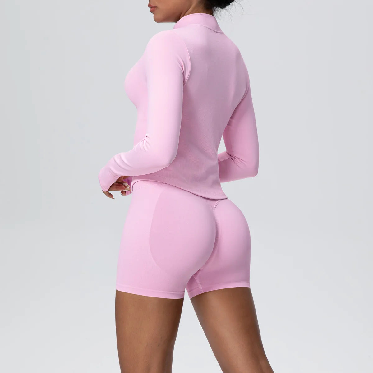 Ensemble Sport Femme 3 Pièces Sans Coutures – Yoga & Fitness