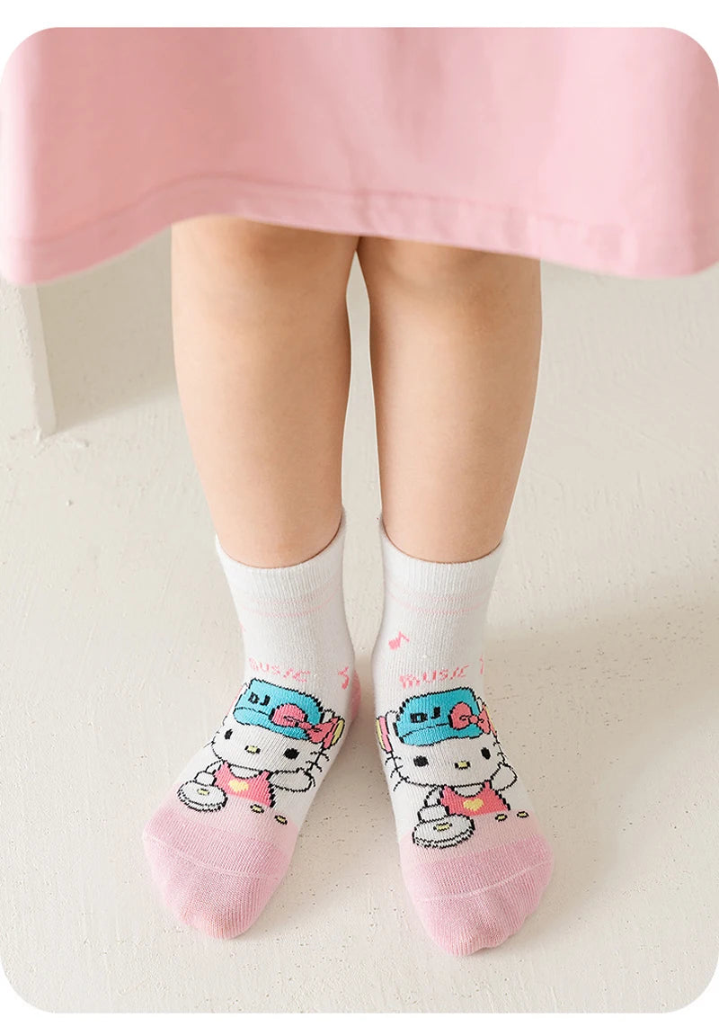 Lot de 5 Paires Chaussettes Spider-Man Garçon - Chaussettes Tube Coton Héros | Automne Hiver Enfant