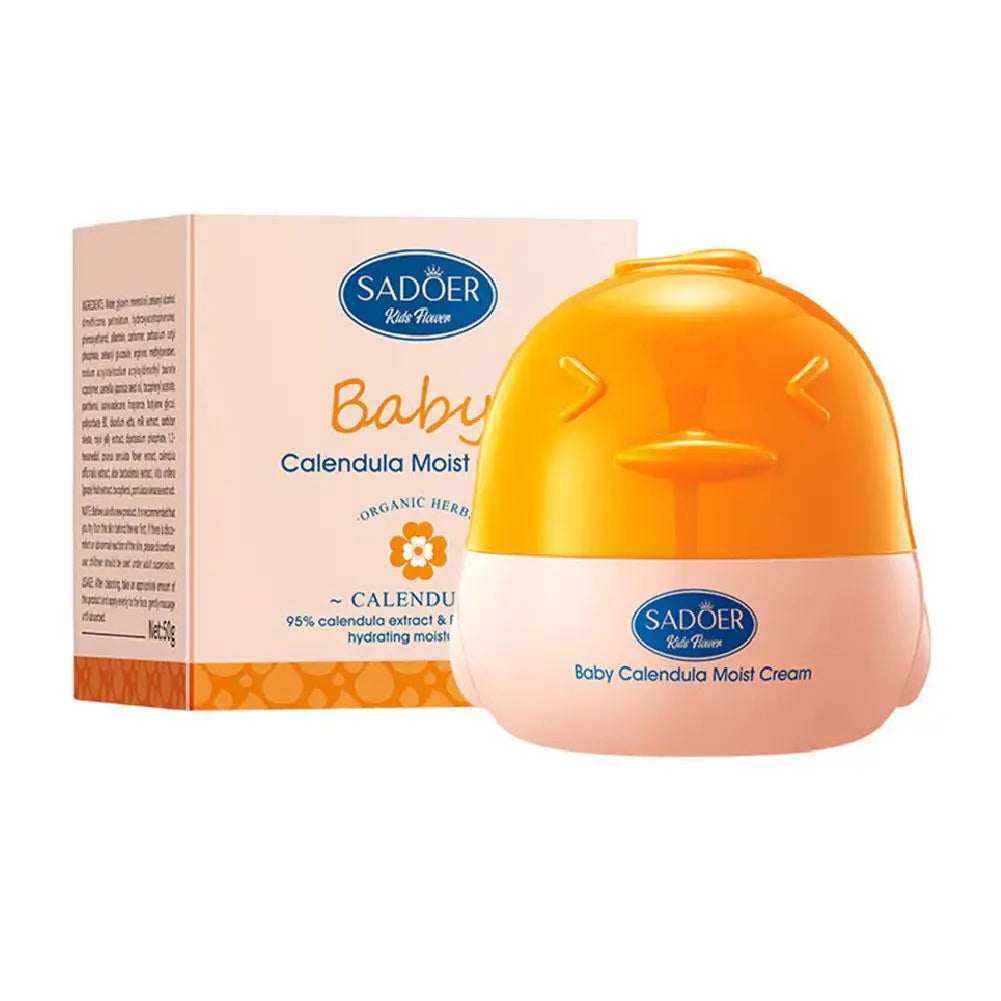Crème Bébé Hydratante Visage & Corps - Apaisante Protection Peau Sensible 50g
