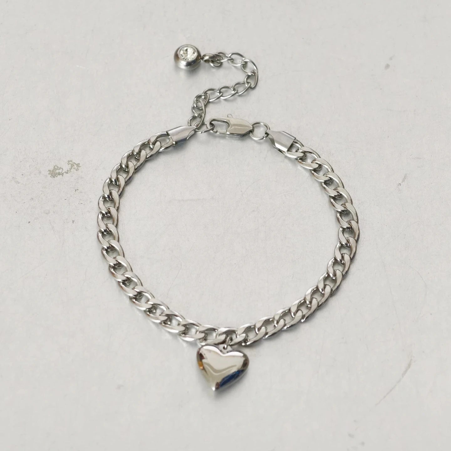 Chaîne de Cheville Punk Cuban Link Or Argent - Bracelet Pied Acier Inoxydable Femme