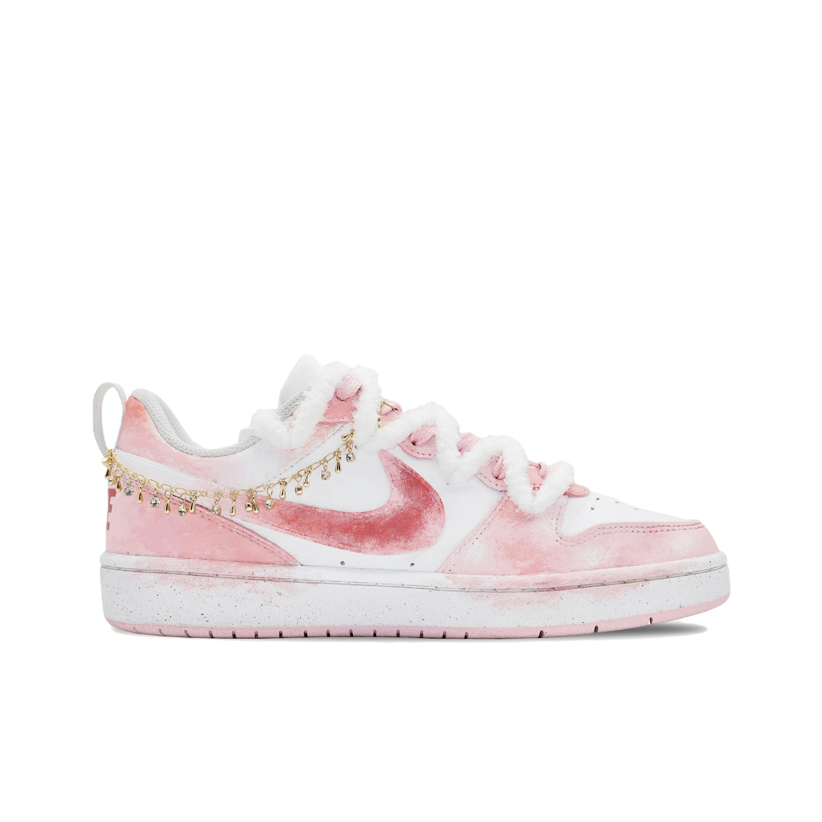 Sneakers Nike Court Borough Lucky Unicorn Femme – Or Poudré Résistant