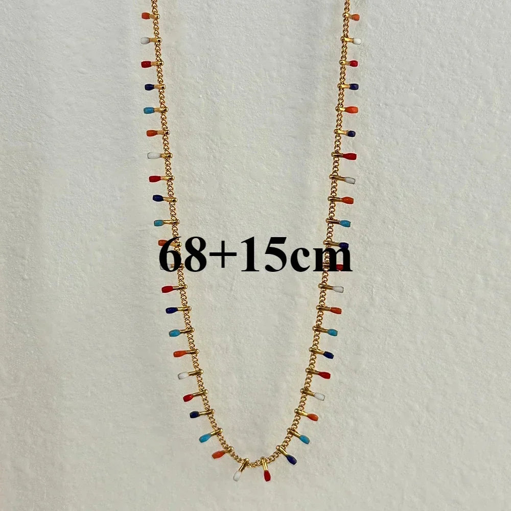 Chaîne Taille Fleur Gravée Or 18K - Belly Chain Acier Inoxydable Sexy Bikini Plage Été