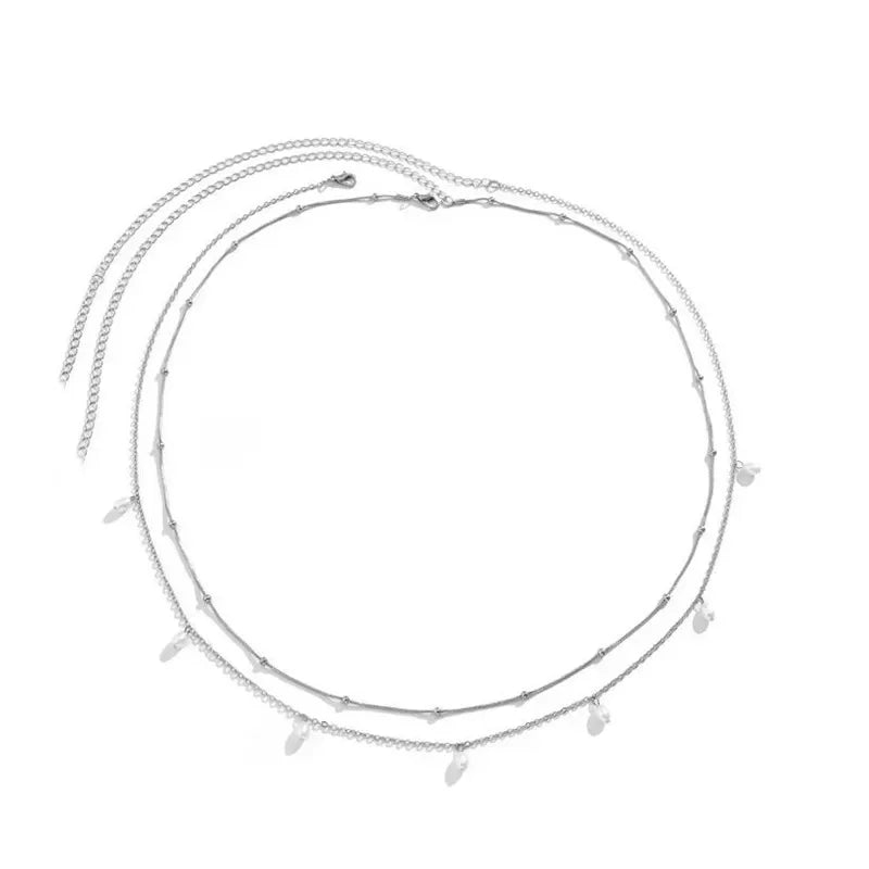 Chaîne Taille Femme Double Couche Perles - Belly Chain Sexy Plage Été Festival