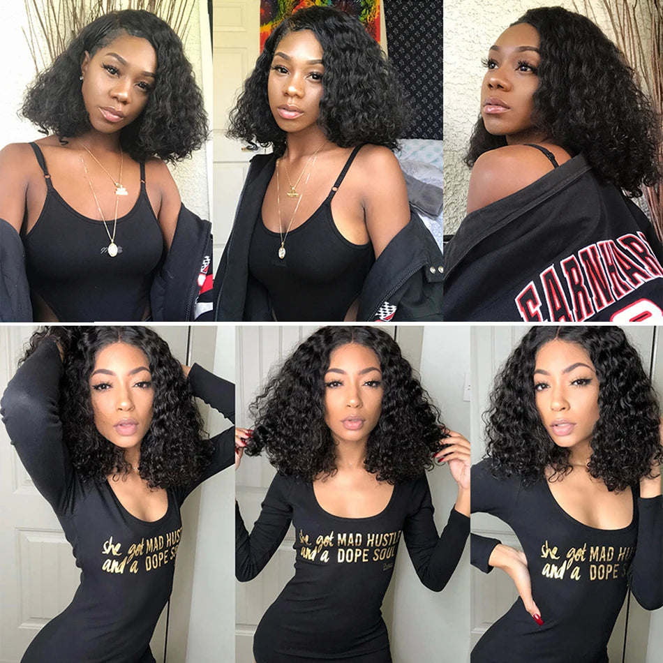 Mèches Cheveux Humains Mongols Kinky Curly 12A - Extensions Tissage 1/3 Bundles Bouclés Naturels