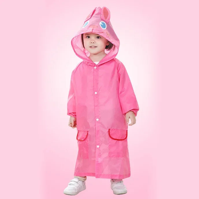 Imperméable enfant cartoon - Style animaux pour garçons et filles