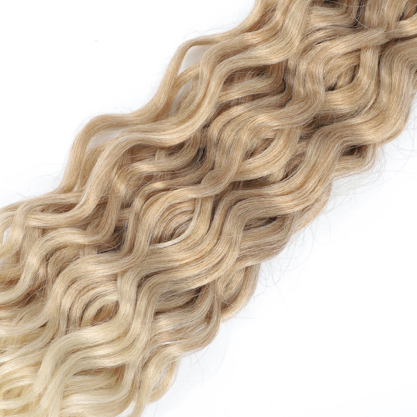 Extension Tresses Hawaii Curly Ocean Wave - Mèches Crochet Synthétiques Afro Bouclées Ombré Rose Water Wave