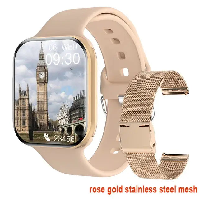 Montre Connectée GPS Series 10 - Smartwatch Bluetooth Étanche NFC Musique Vidéo Android iOS