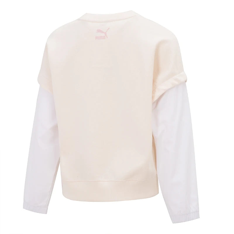 Top Femme PUMA 2-Fer Graphic – Effet Deux Pièces, Coton, Sport & Casual