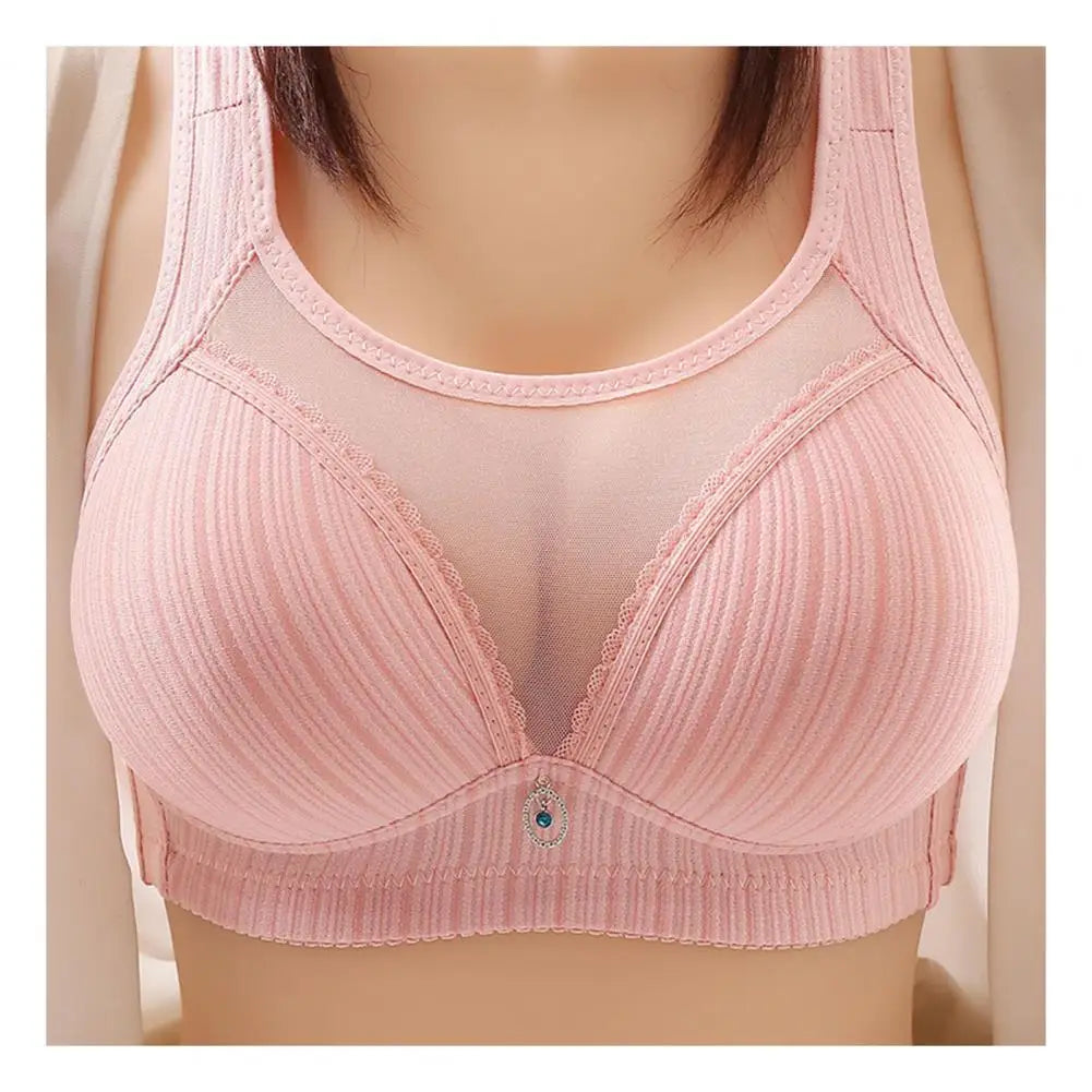 Brassière Sport Sans Fil Femme - Soutien-Gorge Push-Up Antidérapant | Bretelles Larges Respirantes