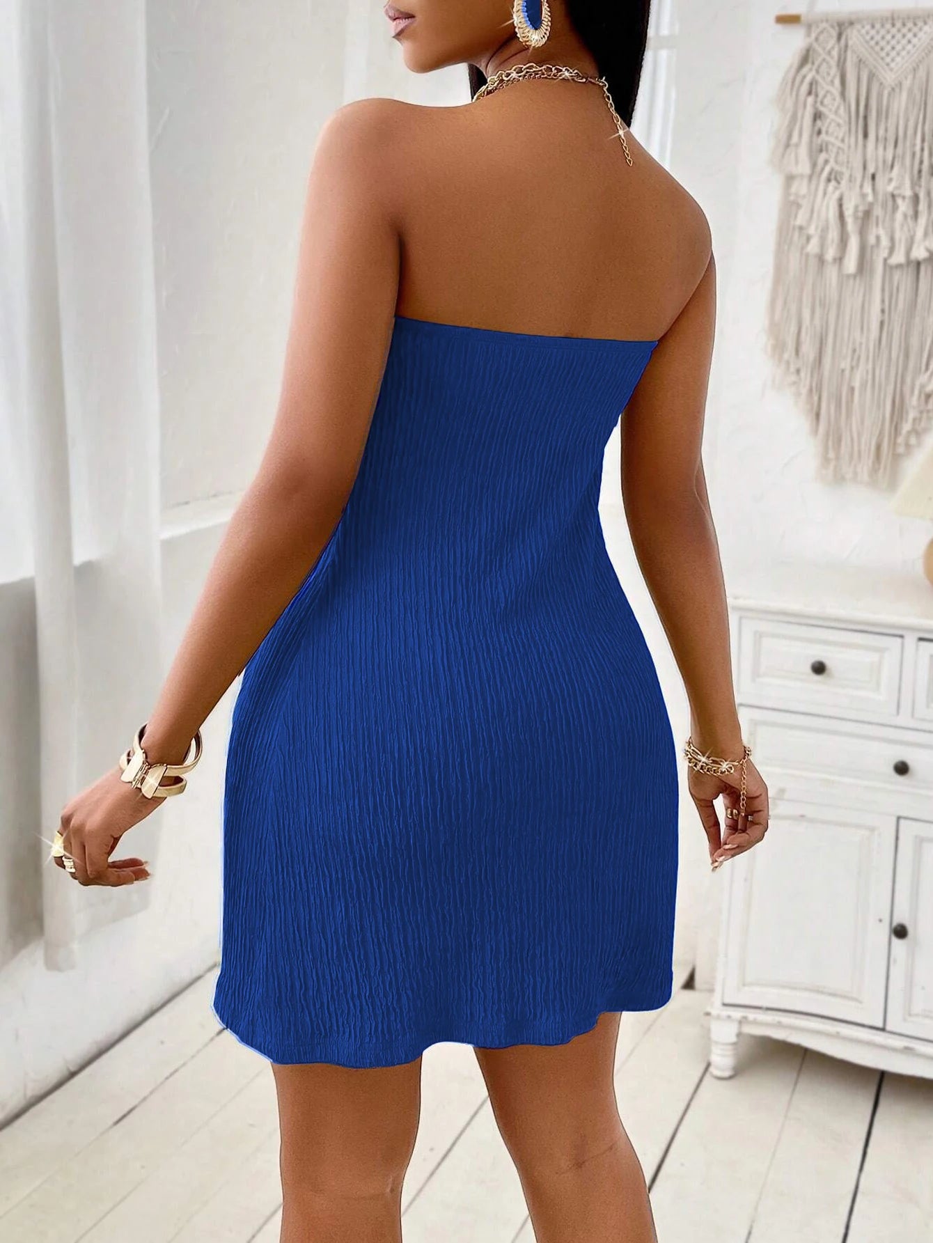 Ensemble Short Taille Haute Femme - Bretelles Ajustables Fentes Latérales Casual