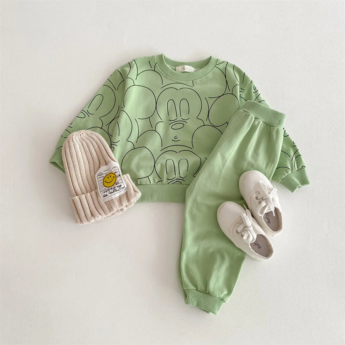 Ensemble 2 pièces Disney Mickey automne - Sweat + Pantalon bébé