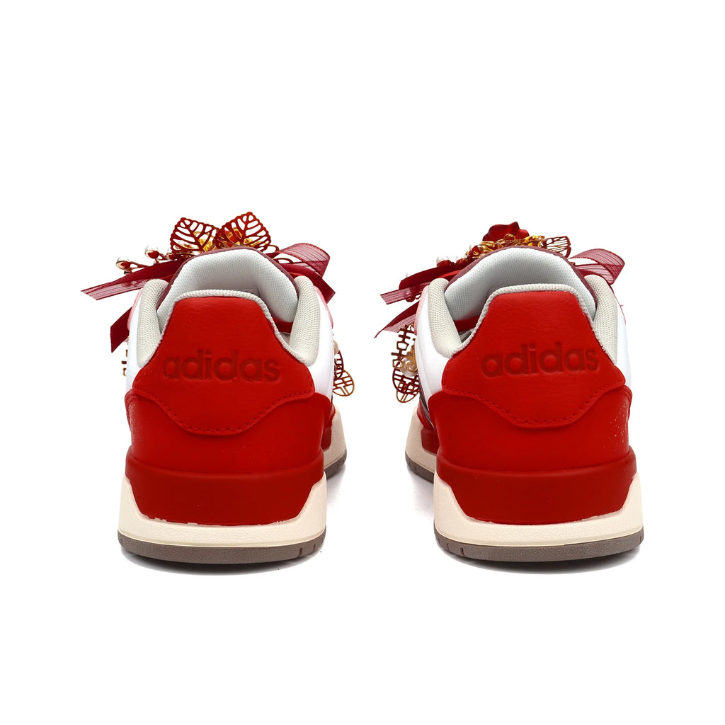 Sneakers Adidas Neo Entrap Unisexe – Semelle Surélevée Skate Rouge