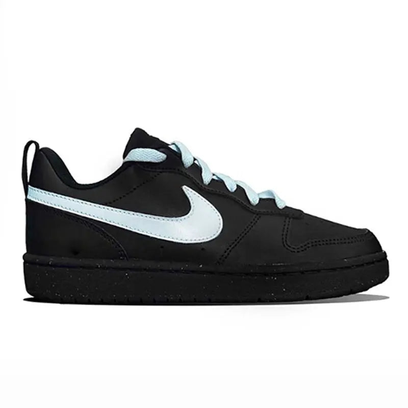 Nike Court Borough Retro – Baskets Femme Style Skate Galaxie Noir