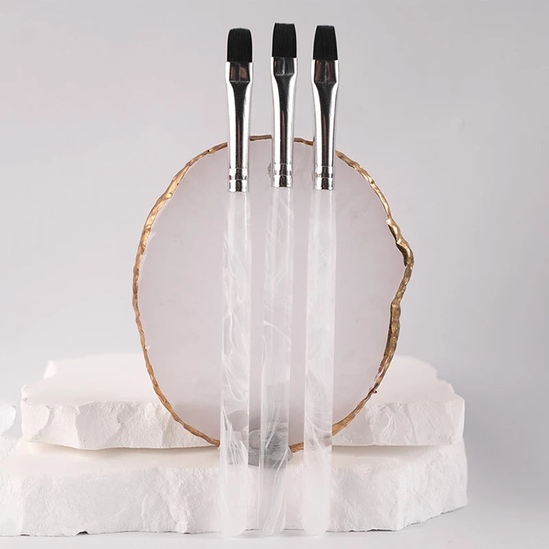 Pinceau Nail Art Motifs Photothérapie Acrylique Ongles UV Gel Extension Builder Coating Peinture DIY Manucure Accessoires