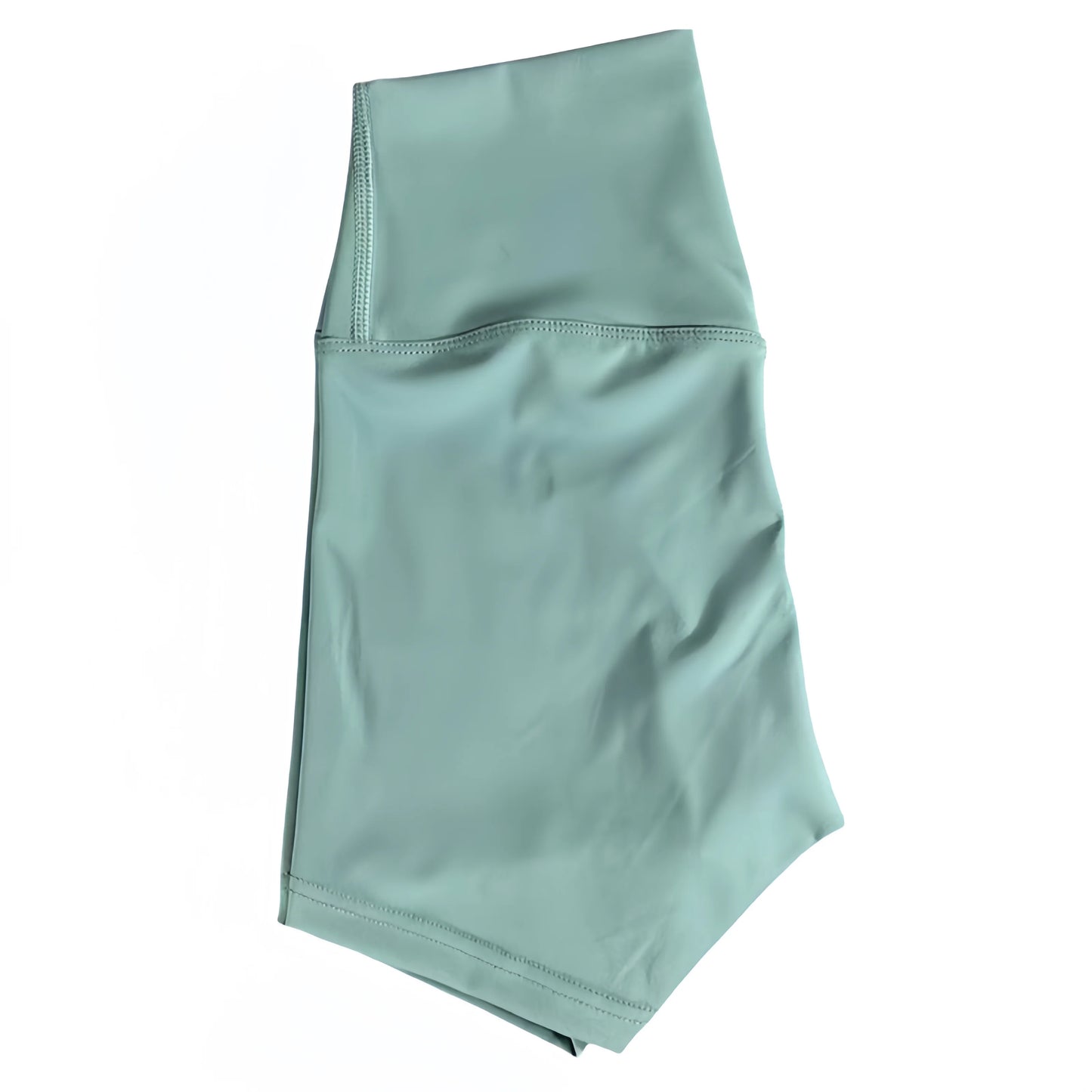 Short Yoga Femme Taille Haute - Short Sport Fitness Running Cyclisme - Séchage Rapide 3 Points