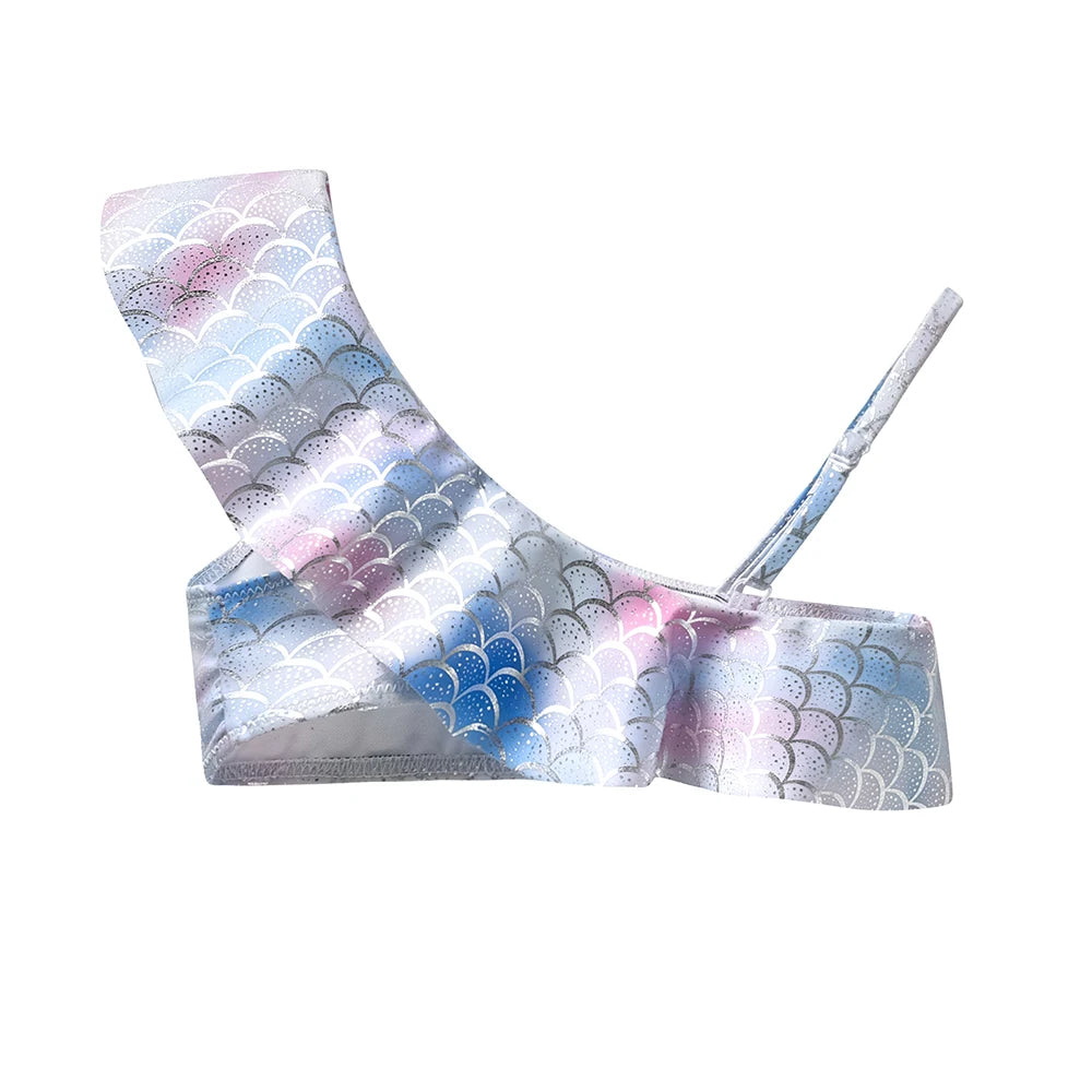 Bikini Fille 2 Pièces Drapeau Américain - Étoiles et Rayures Été