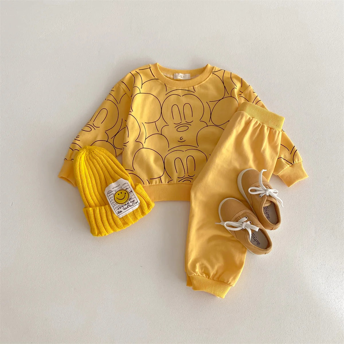 Ensemble 2 pièces Disney Mickey automne - Sweat + Pantalon bébé