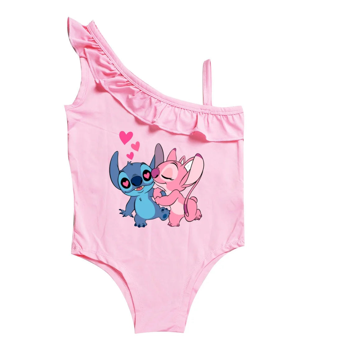 Maillot de Bain Fille Lilo & Stitch Une Pièce - Princesse Stitch 3-10 ans