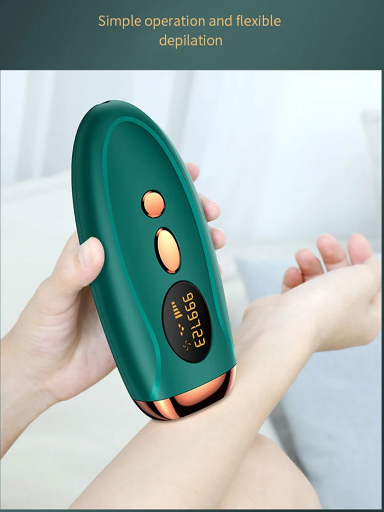 Épilateur IPL Laser Femme 999,999 Flashs - Épilation Permanente Indolore LCD Display