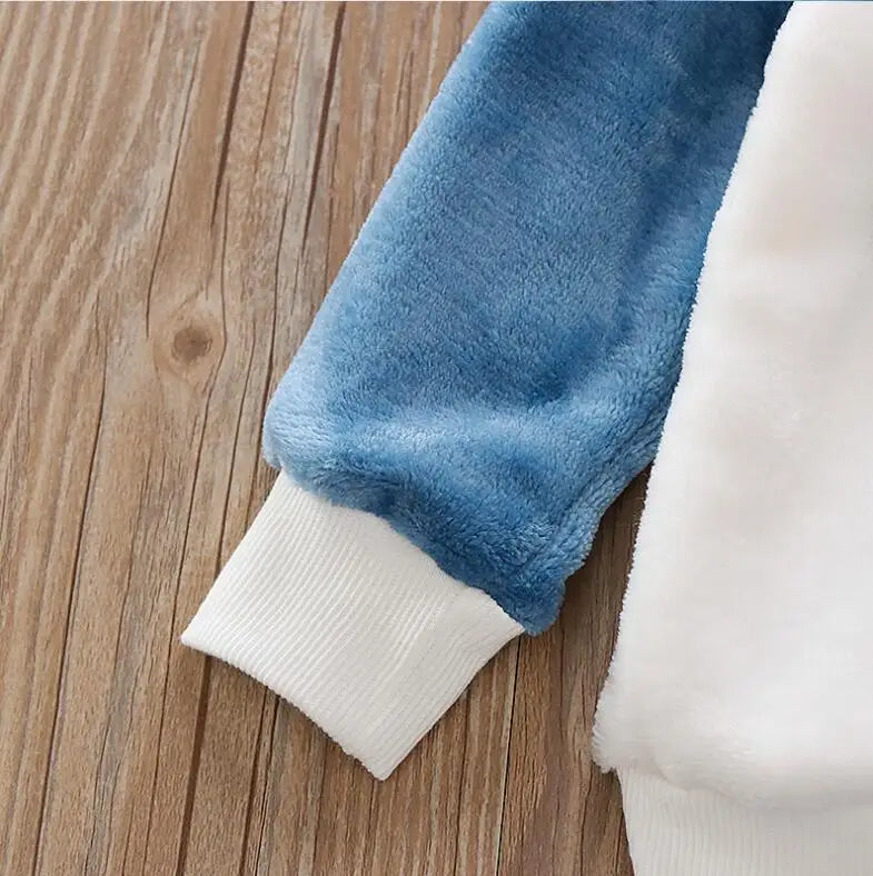 Pyjama Enfant Flanelle Velours - Ensemble Hiver Doux