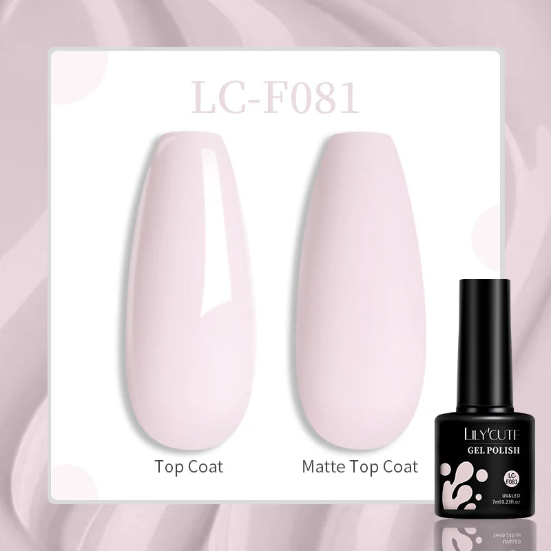 Gel Extension Ongles Paillettes LILYCUTE 15ml - Vernis Semi-Permanent UV Construction Nail Art
