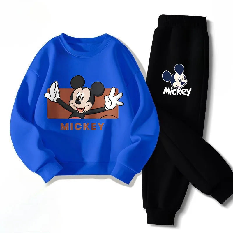 Ensemble 2 Pièces Garçon Disney Mickey - Sweat + Pantalon Sportswear - Printemps Automne