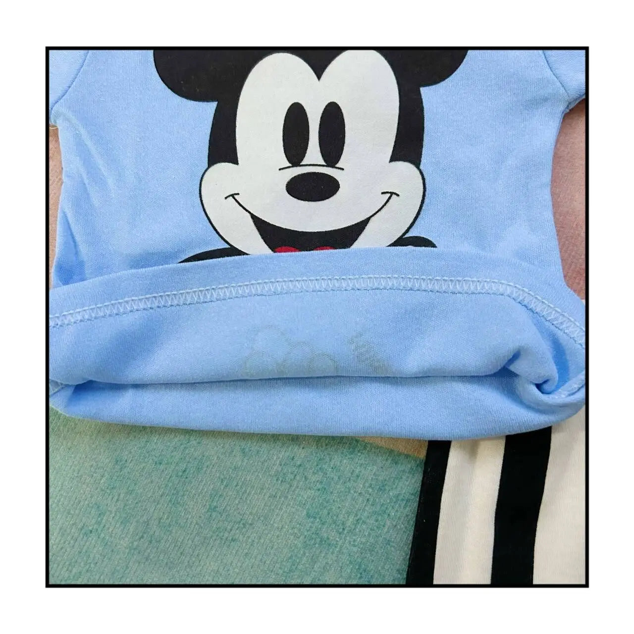 Pyjama Enfant Disney Mickey - Ensemble Coton 2 Pièces Garçon Fille